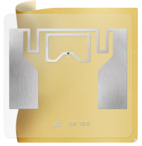 Метка ISBC Labels 50x50 UHF, UCODE8, crystal adhesive (45x31)