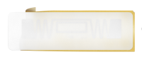 Метка ISBC Labels 87x27 UHF, UCODE8, paper adhesive (70x13,7) Метка-наклейка с бумажным слоем, адаптированным под печать на термотрансферном принтере